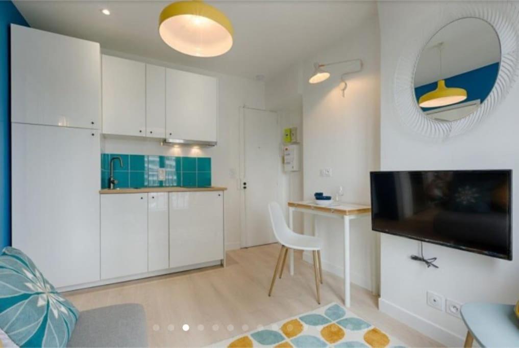 Charmant 2 Pieces Calme Et Cosy Apartment Paris Exterior foto